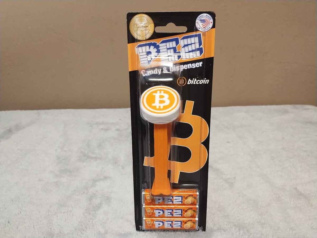 PEZ Candy & Dispenser BITCOIN Limited Edition Only 30,000 Made | eBay