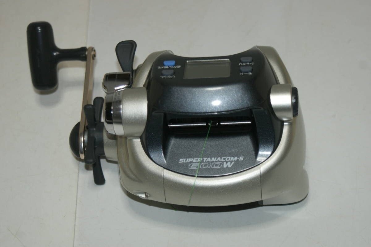 ダイワSuper Tanacom S 600W電動リール Daiwa SUPER TANACOM-S 600W Electric Reel w/code From Japan