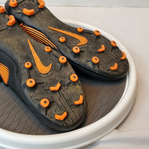 Nike Shoes Youth 5Y Mercurial Vapor Soccer Cleats AH7350081 Black Orange EU 37.5 - Picture 17 of 19