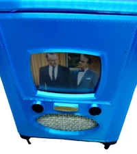 TINY TV Miniature Dollhouse Working TV  ORIGINAL NEW COLOR CHRISTMAS SALE!!!!!!!