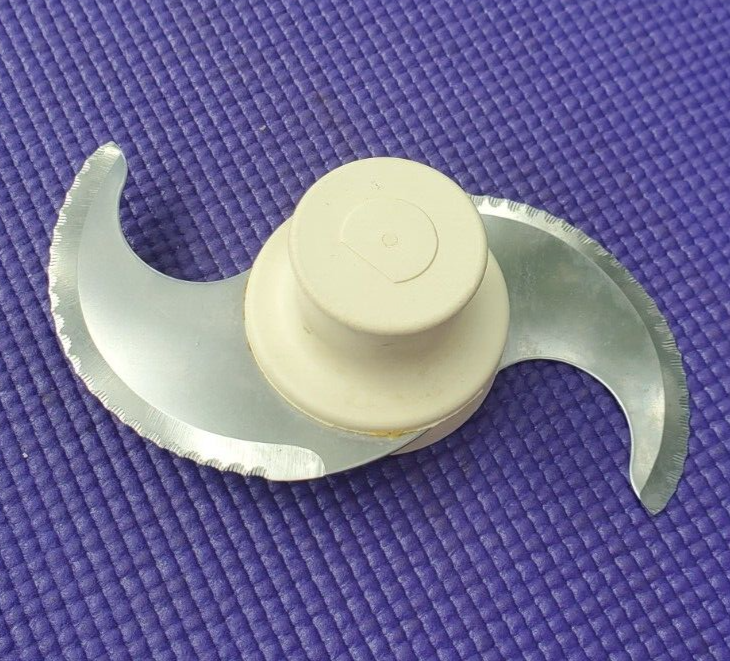 KitchenAid KFP400 Serrated Multipurpose Food Processor Blade Replacement Metal-image
