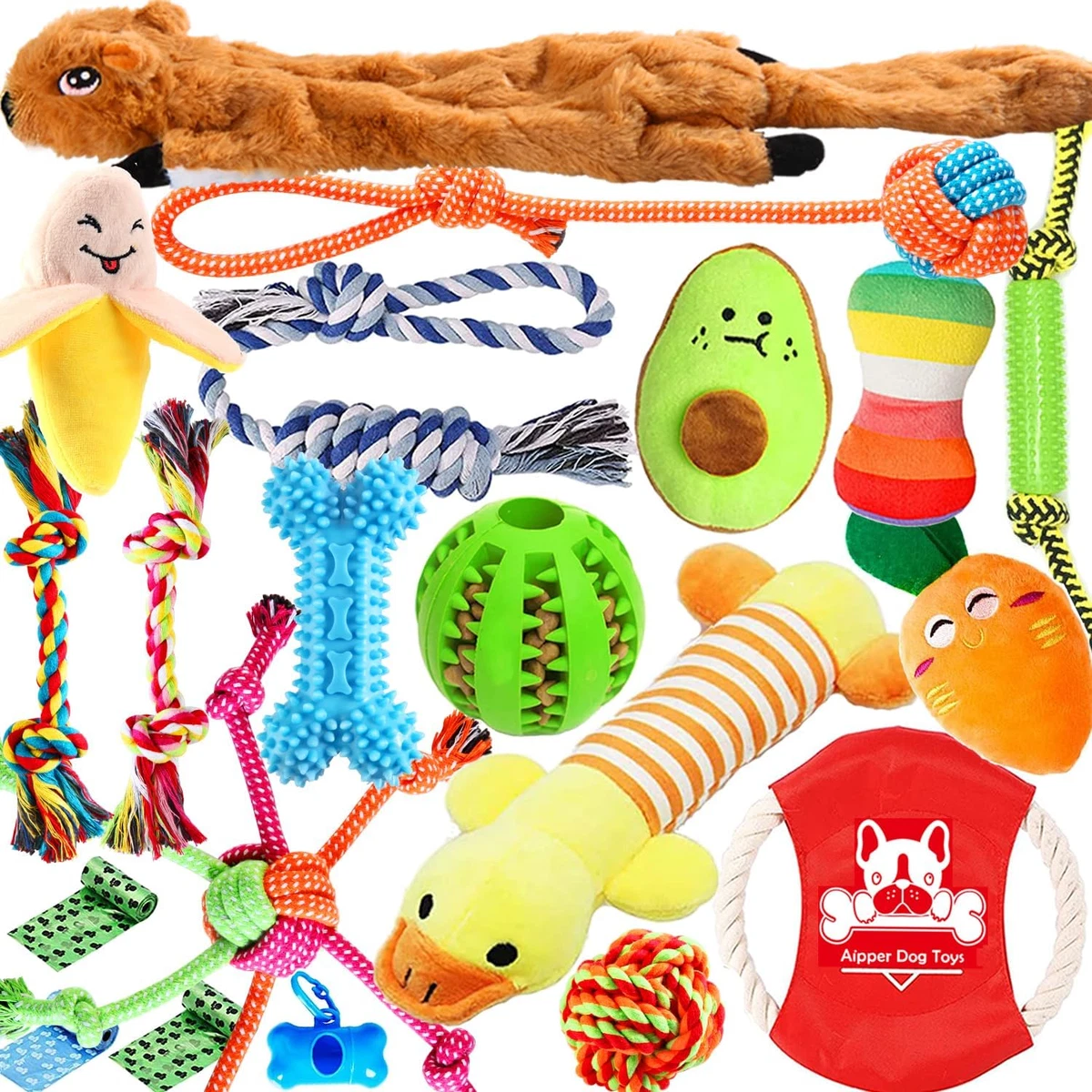 Dog Toys for Boredom Dog Chew Toy Dog Rope Toy Dog Teeth Cleaning