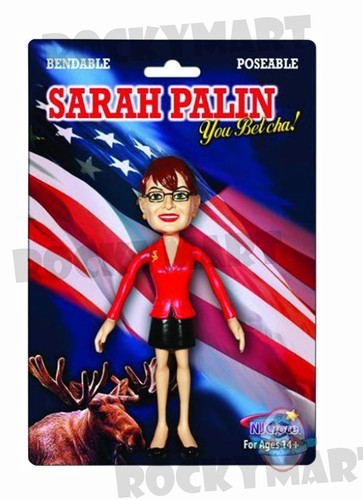 Sarah Palin Bendable Figure Collectible