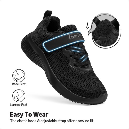 Kids Boys Girls School Sneakers Athletic Shoes Breathable Running Shoes - Picture 9 of 13