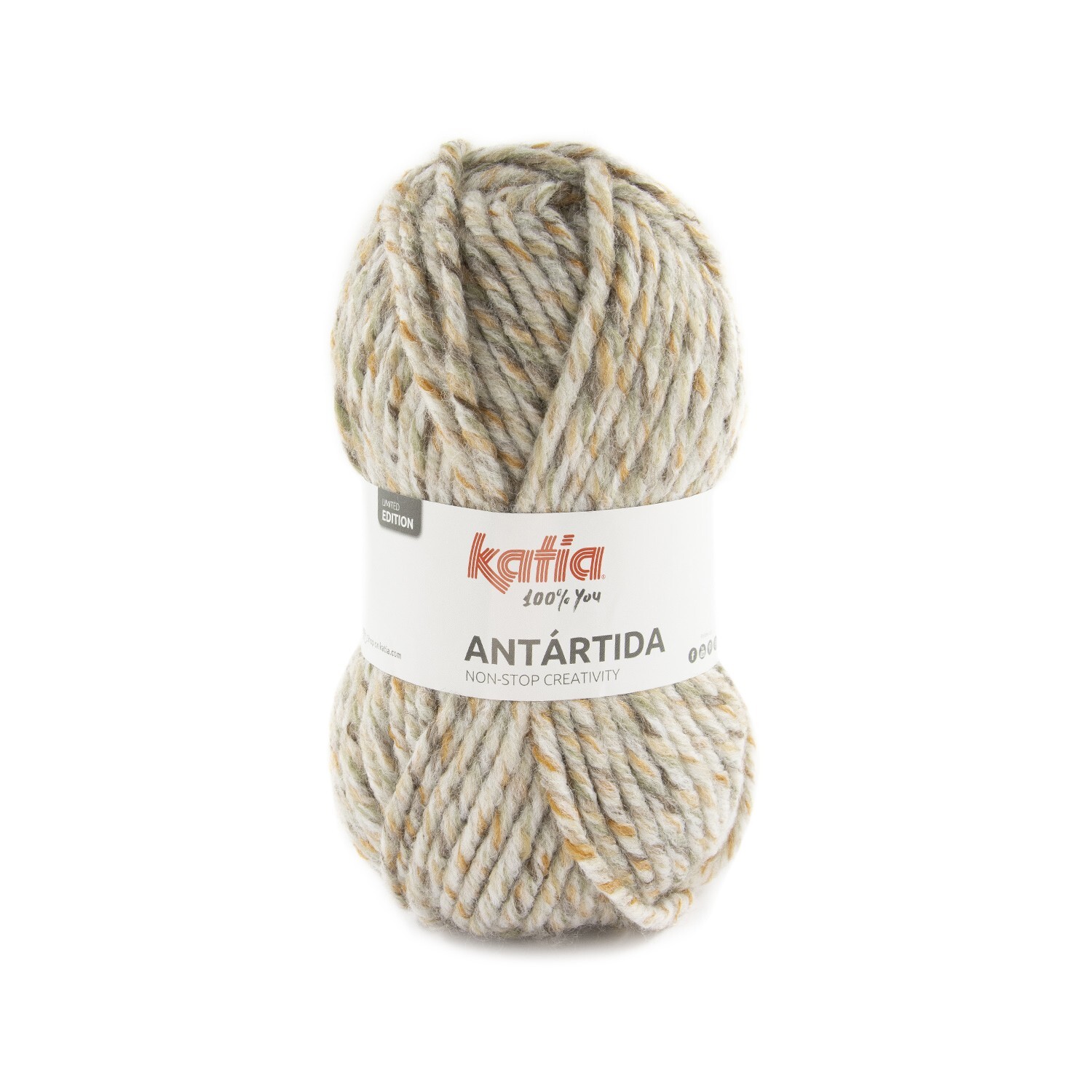Antarctica by Katia - Toasted/Khaki (301) - 100 g / approx. 75 m Wool