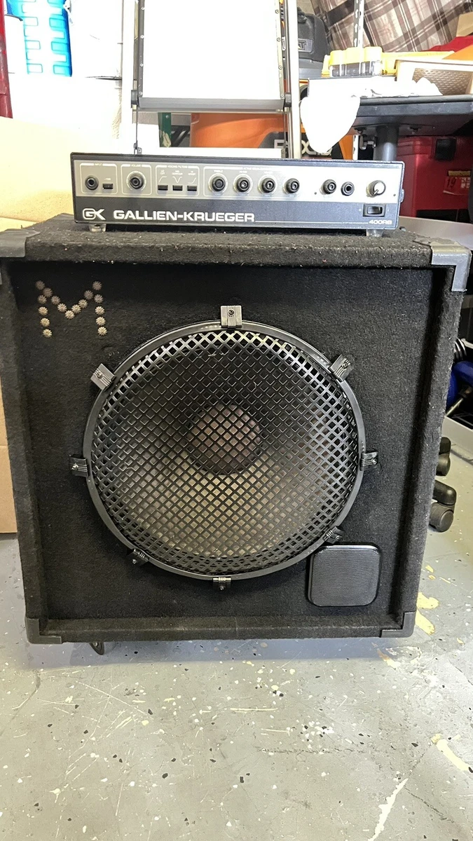 Gallien-Krueger 400RB 200WBass Amp Head With 1/15 Black Widow