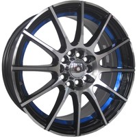 17x7 Machined Black Blue Drag Concepts R16 Wheels 5x115 5x120 +40 Fits Buick on sale 17x7 Machined Black Blue Drag Concepts R16 Wheels 5x115 5x120 +40 Fits Buick on sale
