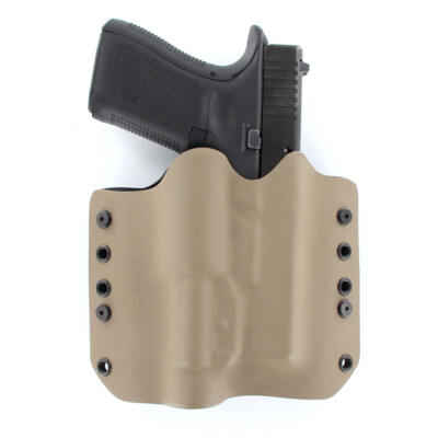 OWB Kydex Holster for Hanguns with Crimson Trace CMR 208 - FDE - FLAT DARK EARTH