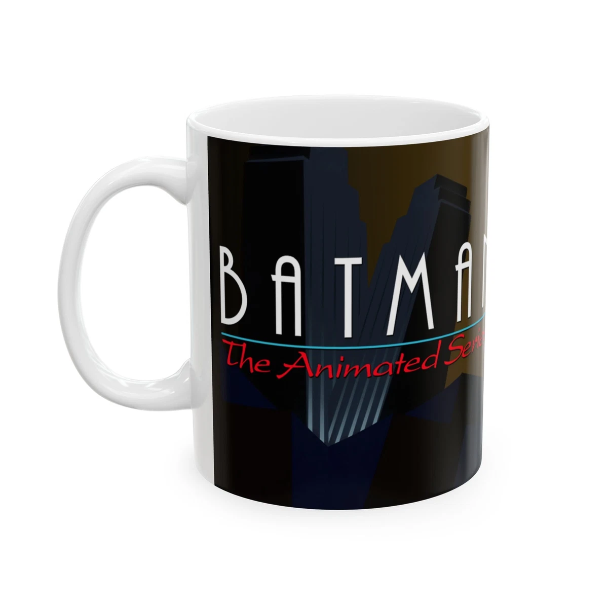 adoring santa coffee mug You're All Naughty (11/15oz Black & White Mug)