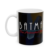 Batman The Animated Series Ceramic Mug, Retro Coffee Cup, 11oz