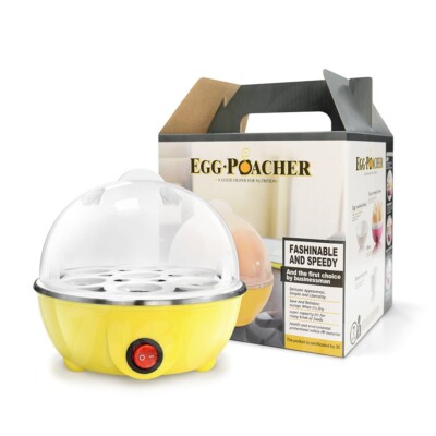 Eierkocher für 7 Eier Egg Cooker Überhitzungsschutz Abschaltautomatik