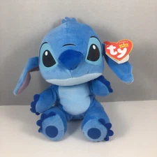 Ty Beanie Baby - STITCH (Disney's Lilo & Stitch) Soft Plushy Version NEW MWMTs