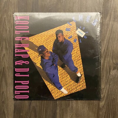 Sealed! KOOL G RAP & D.J. POLO ROAD TO THE RICHES Original 1989 12  Vinyl Single