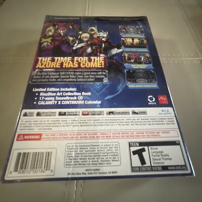 (未使用･未開封品)BLAZBLUE CONTINUUM SHIFT EXTEND - PS3 Amazon.com: BlazBlue: Continuum Shift EXTEND - standard