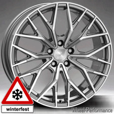 19 Zoll W37 Felgen 8,5x19 5x112 ET40 hellgrau poliert für Mercedes Ssangyong