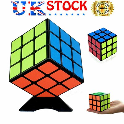 Cube Twist Brain Teaser Puzzles Kids Fun Gifts Rubik S Cube Original 3x3 Cubes Mind Puzzle Game New Boxed Uk Toys Games