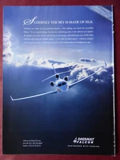 6/2007 PUB DASSAULT FALCON 7X BIZJET BUSINESS JET AIRCRAFT ORIGINAL AD
