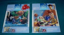 Lot of  : WALT DISNEY Fabric Art @ FINDING NEMO & TOY STORY @ Buzz Lightyear 
