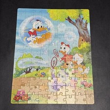 Vtg 1984 Golden Walt Disney's Huey Dewey  Louie 100pc Jigsaw Puzzle CIB w/ Hype
