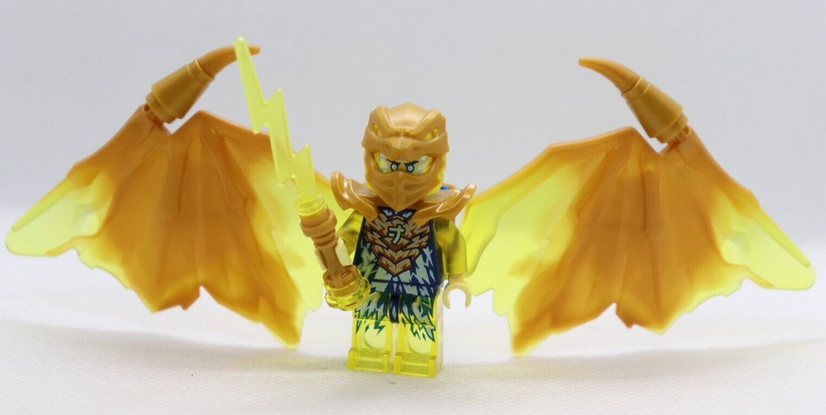 Jay GOLDEN DRAGON wings 71768 Crystalized Ninjago LEGO® Minifigure