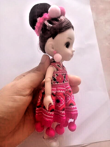Barbie doll,Hmong hill tribe people, Chiang Mai Province, Thailand - Picture 4 of 5