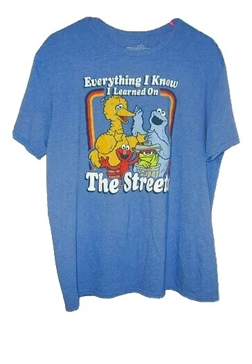 Camisas para hombre Sesame Street talla XL