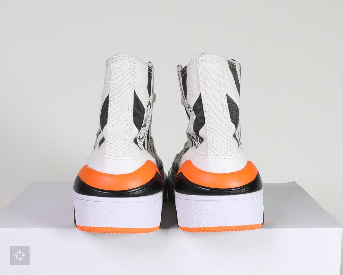 Converse CPX70 Zebra Print Black White Orange Shoes Women's