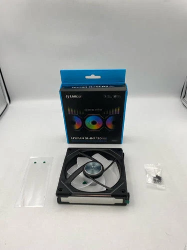 Lian Li UNI Fan SL-Infinity 120 ARGB Fan Black w/ Controller-Fan and Screws Only