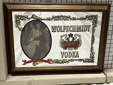 WOLFSCHMIDT  VODKA - RARE MIRROR 