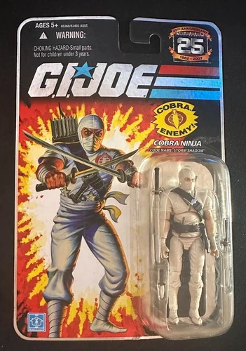 GI Joe 25th Anniversary Cobra Enemy Cobra Ninja Storm Shadow