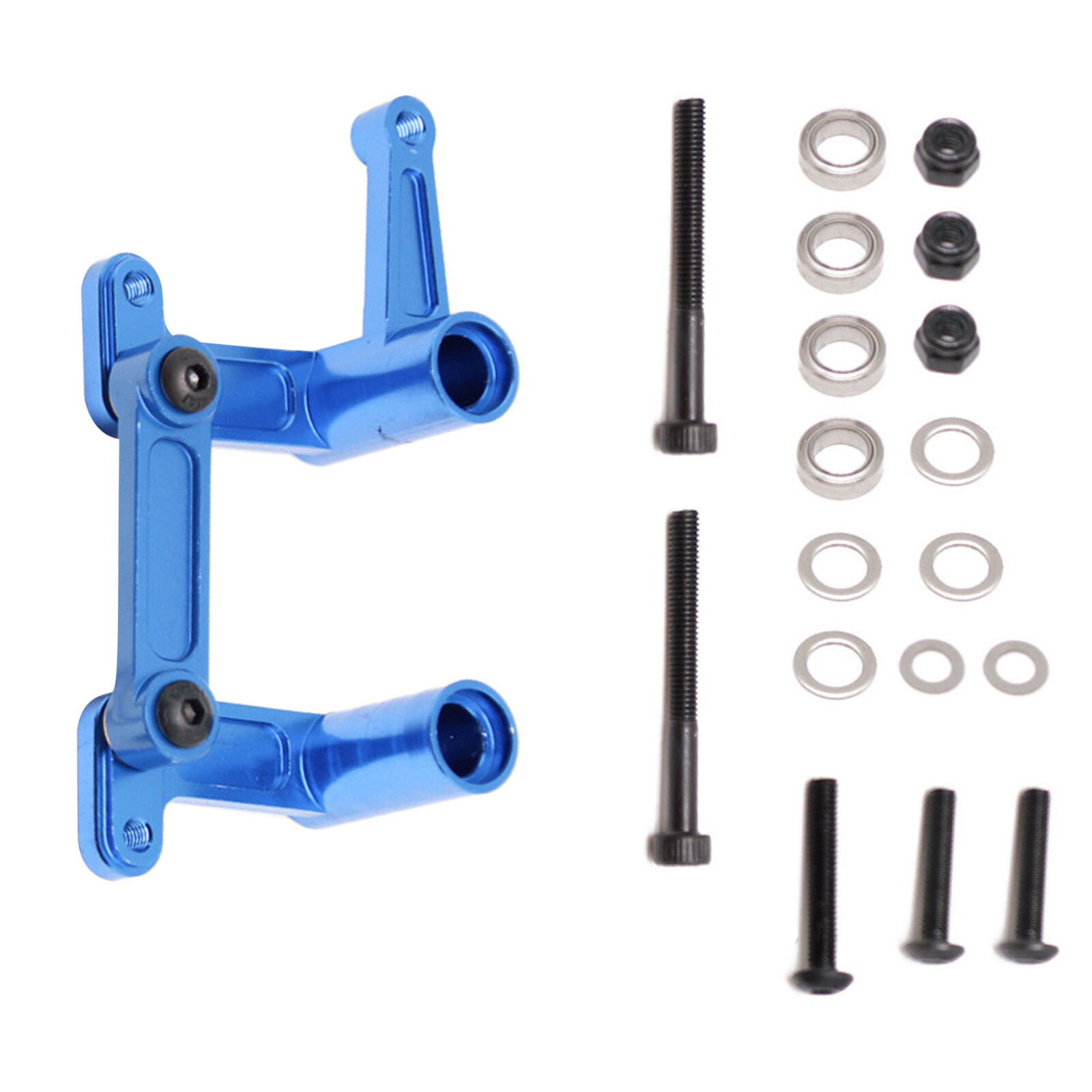 Upgraded 1/10 Aluminium Steering Bellcrank Kit for Traxxas Slash 2WD TRX RC Car
