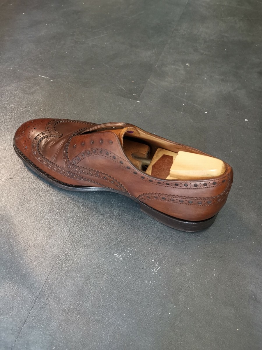 Chaussures Homme Church's Brisbane En Cuir Marron - Taille 42 EU - Richelieu - Occasion Très Bon état
