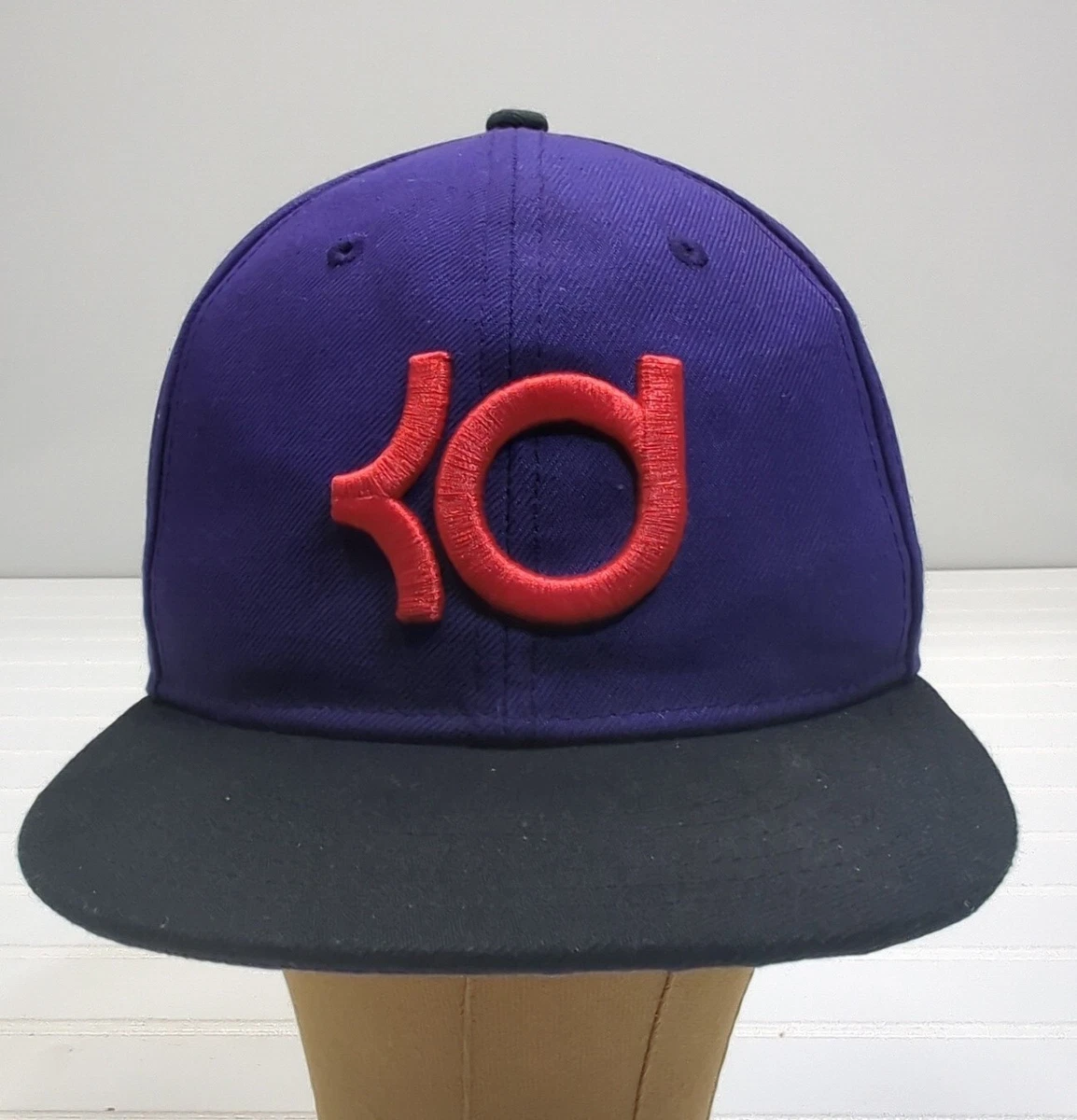 Nike True KD Kevin Durant Adult Snapback Hat Cap Orange Purple Logo. One Size