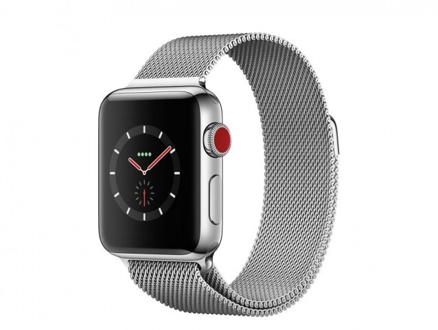 Apple Watch Series 3 38mm Edelstahlgehäuse mit Milanaise-Armband (GPS +  Cellular) - (MR1N2ZD/A) | Compra online en eBay