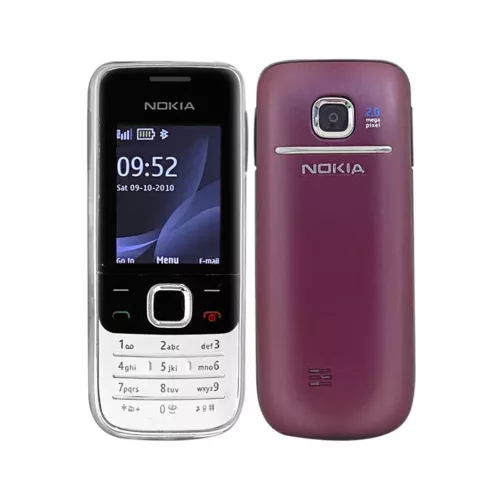 Original Nokia 2730 Bluetooth 2.0MP MP3 Unlocked 3G Classic Phone Black Red - Bild 6 von 7