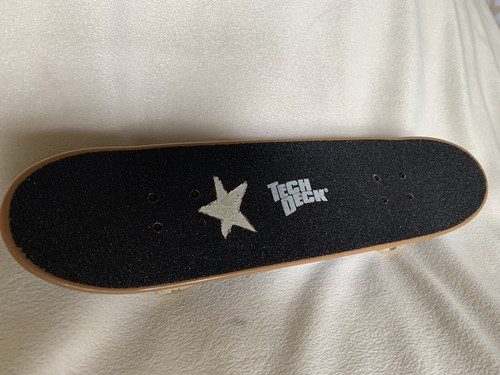Tablero de mano Tech Deck Steve Caballero Bones Brigade raro 1999 vintage azul - Imagen 8 de 8
