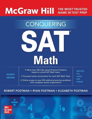 McGraw Hill Conquering SAT Math, Fourth Edition Robert Postman (u. a.) Buch 2021