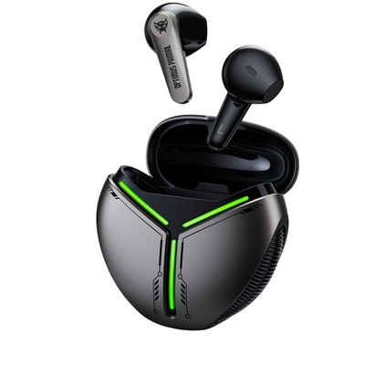 Transformers TF-T30 Earbuds: TWS, BT 5.4, Low Latency, HiFi Sound, Gray Primal