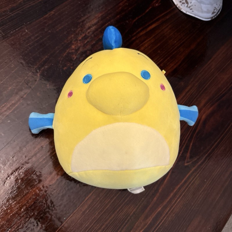 Original Squishmallows Disney's The Little Mermaid 10" Flounder Plush  Brand New