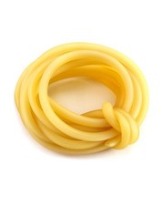 QWORK 10FT 1/4" OD 3/16" ID Natural Latex Rubber Tubing