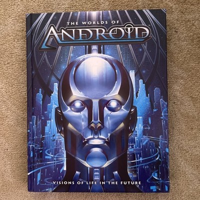 The Worlds of Android Hardcover Book Fantasy Flight Games Netrunner OOP Sci-Fi 