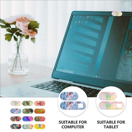 12 Pcs Sichtschutz Selbstklebende Webcam-Abdeckung Handy- - - Afbeelding 10 van 12