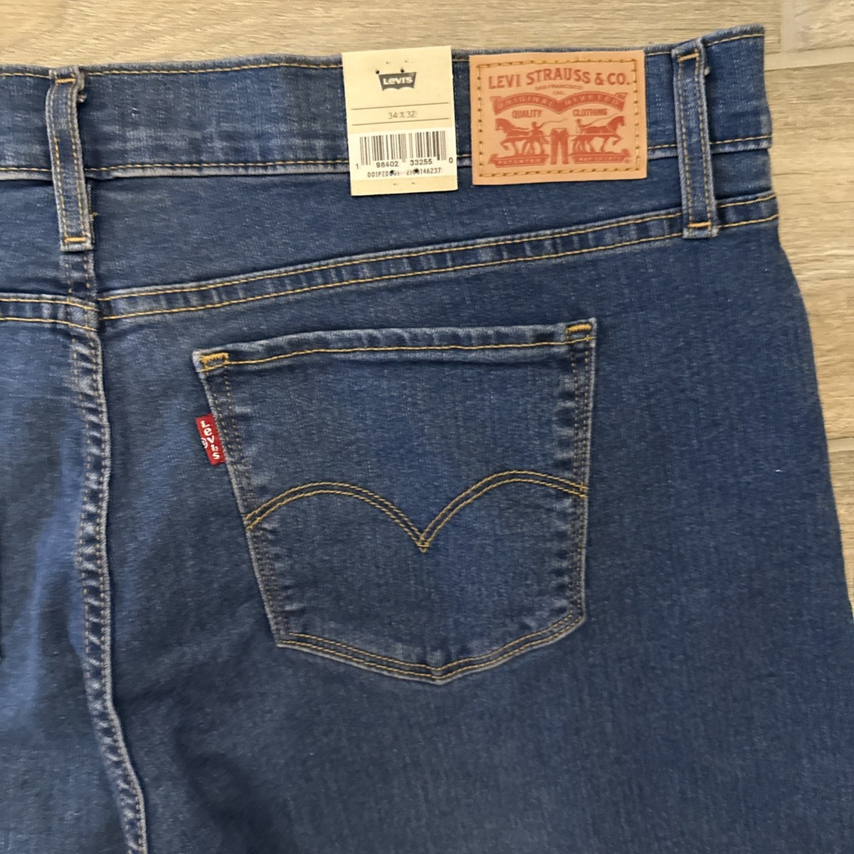 LEVI'S 318 Shaping Wide Leg Women's Jeans, Clever Girl 34x32 | eBay
