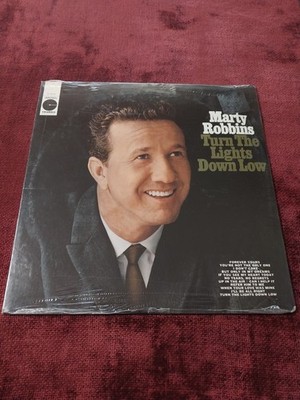 Marty Robbins, ''Turn The Lights Down Low'', Vinyl LP.  1965. Factory Sealed!