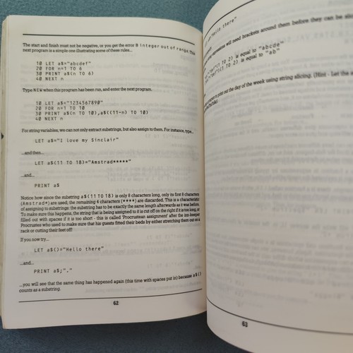 Sinclair ZX Spectrum +2 USER MANUAL book paperback - Picture 3 of 8