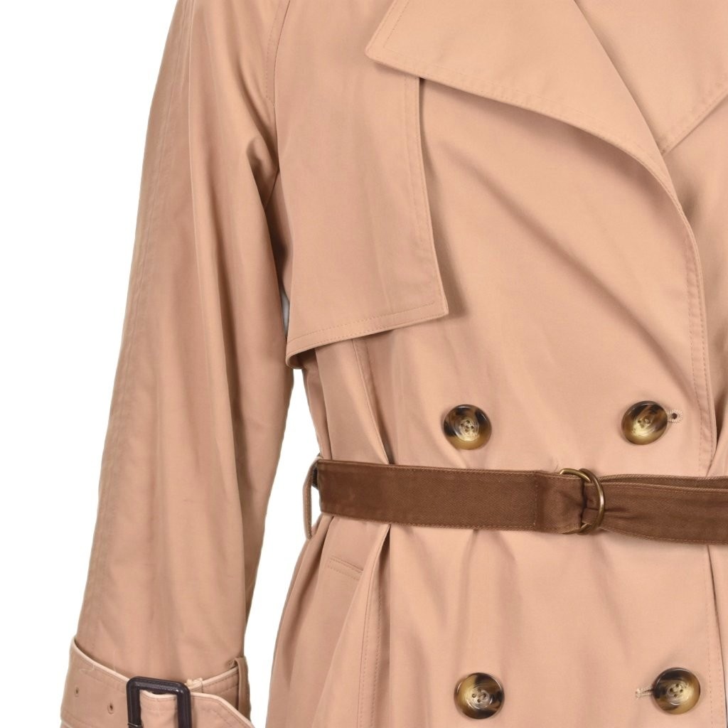 Ameri VINTAGE 19SS Women's Beige Back Pleated Tre… - image 6