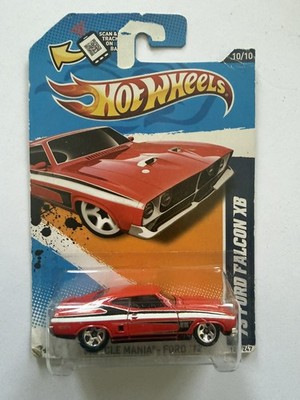 HOT WHEELS MUSCLE MANIA '73 FORD FALCON XB RED 120/247 