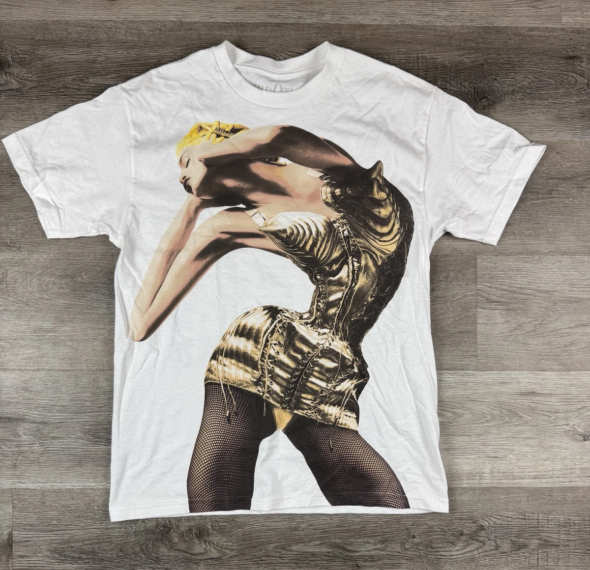 Madonna Short Sleeve White Shirts for Men for sale | eBay