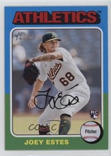 2024 Topps Heritage Rookies Joey Estes #158 1i3m