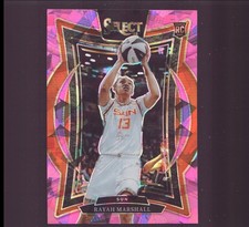 2025 Panini Select WNBA - Concourse Rayah Marshall #26 Pink Ice Prizm (RC)